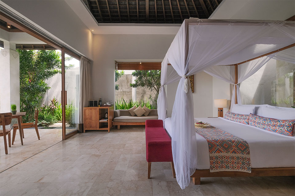 One Bedroom Royal Pool with Rice Terrace View